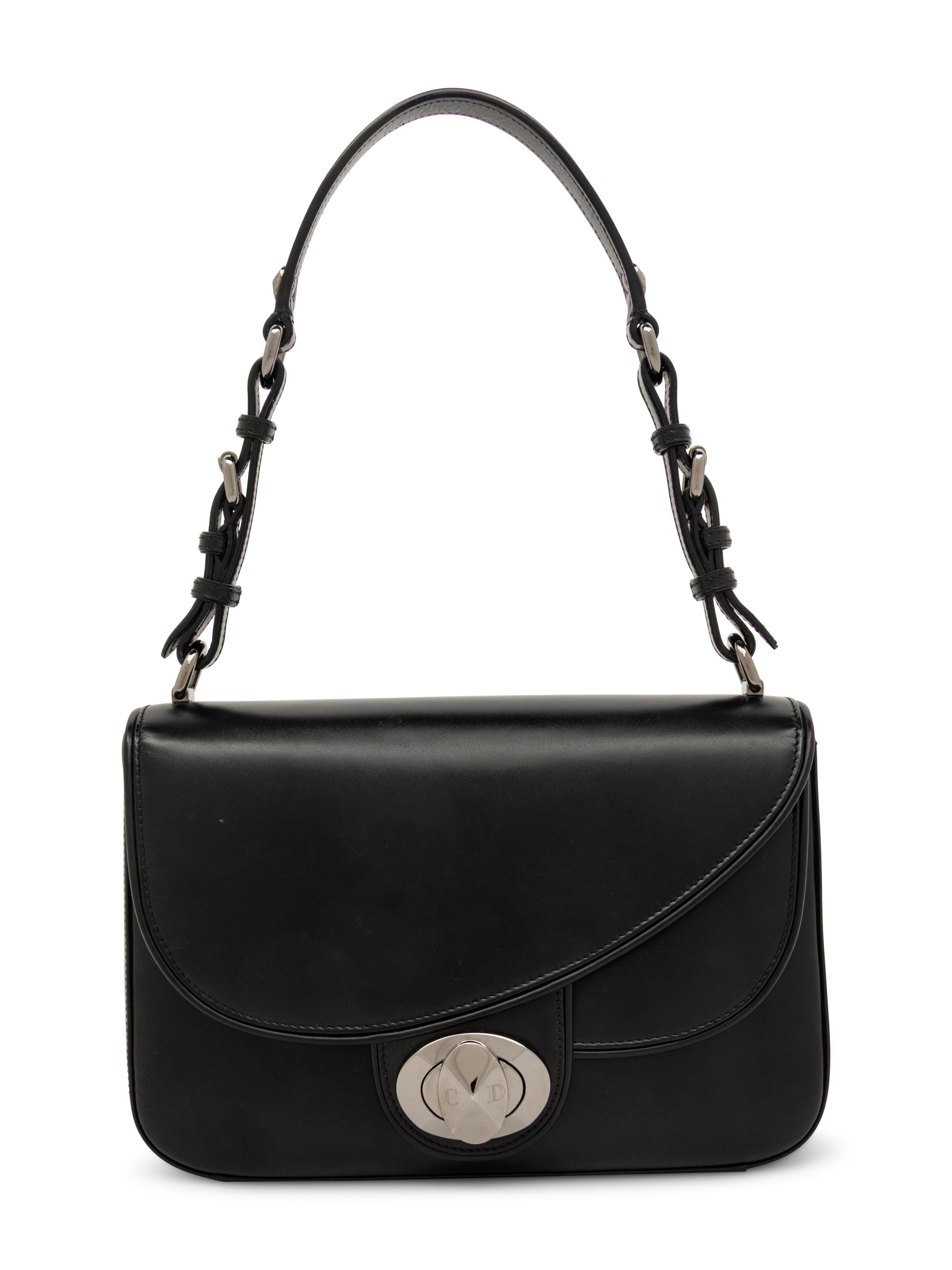 Christian Dior, Black 3D Double Flap Bag