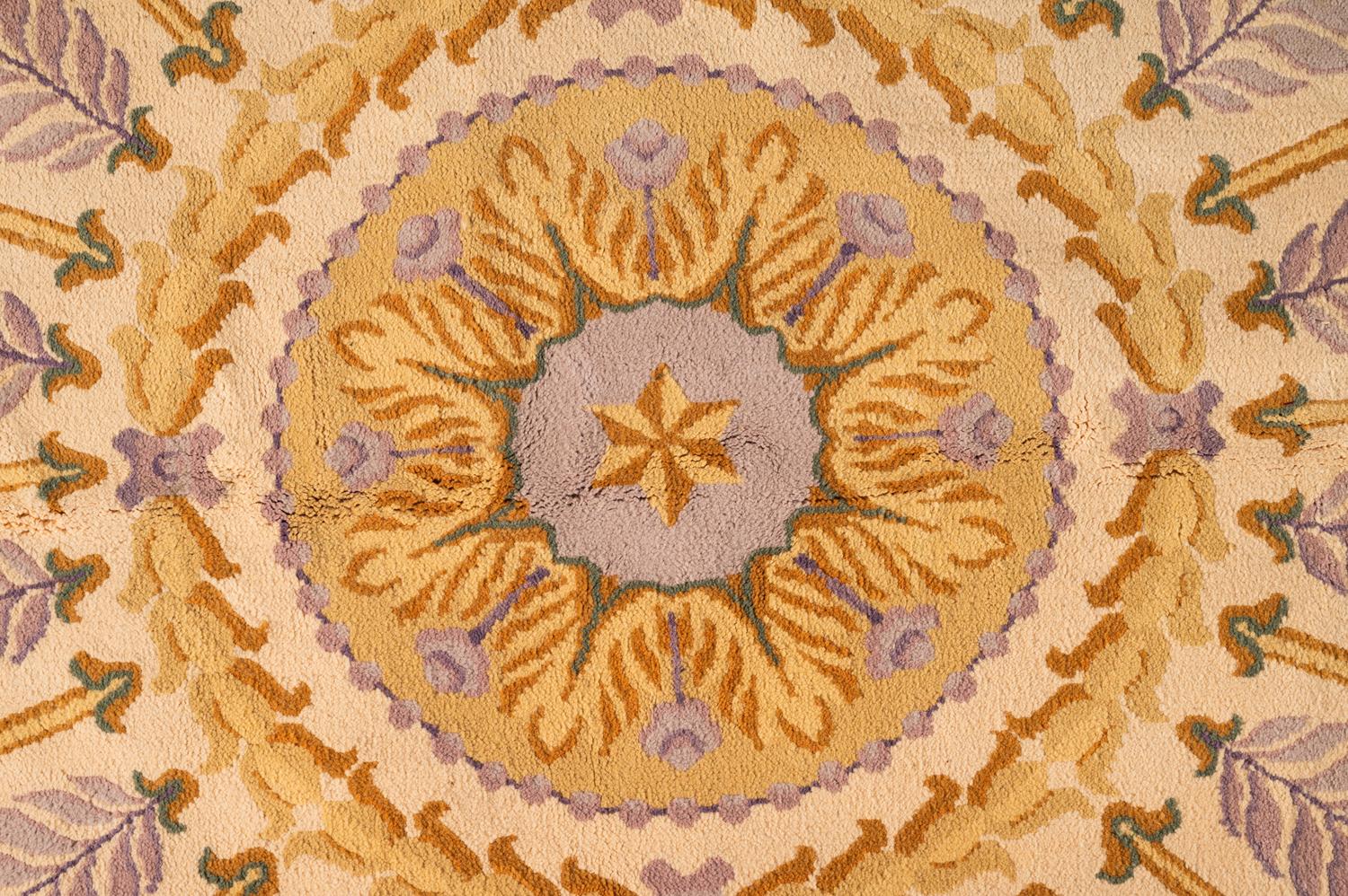 A Savonnerie Style Wool Rug