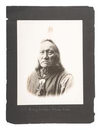 [NATIVE AMERICANS]. BARRY, David F. (1854-1934), photographer. A collection of 51 photographs of Native American subjects, George Armstrong Custer, and personalities and places associated with the Battle of Little Bighorn.