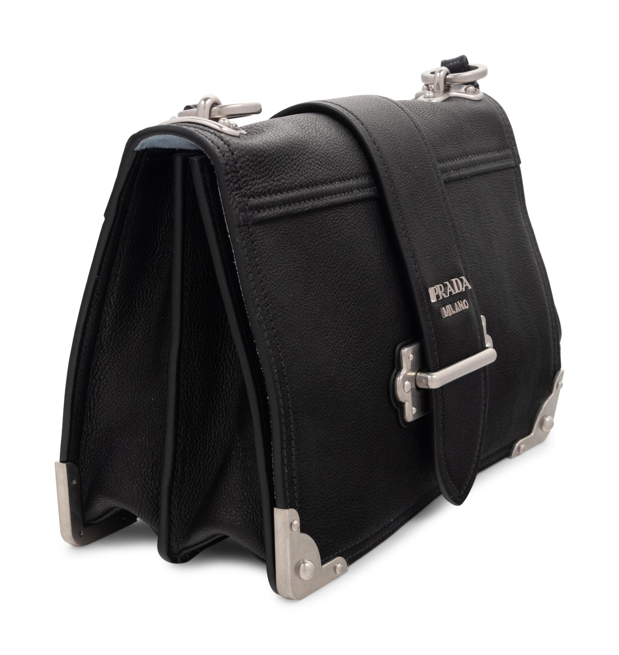 Prada Pattina Cahier Shoulder Bag, 2010s