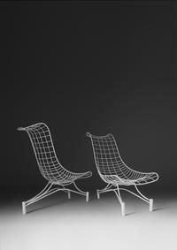 Pair of Capricorn Lounge Chairs Kagan-Dreyfuss, USA