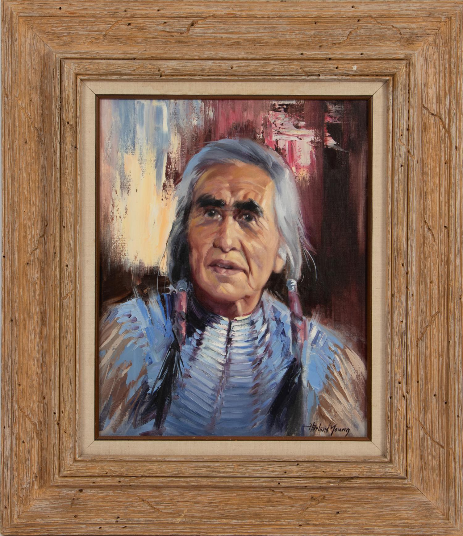 Portrait of Chief Dan George