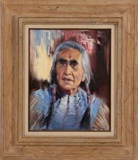 Portrait of Chief Dan George