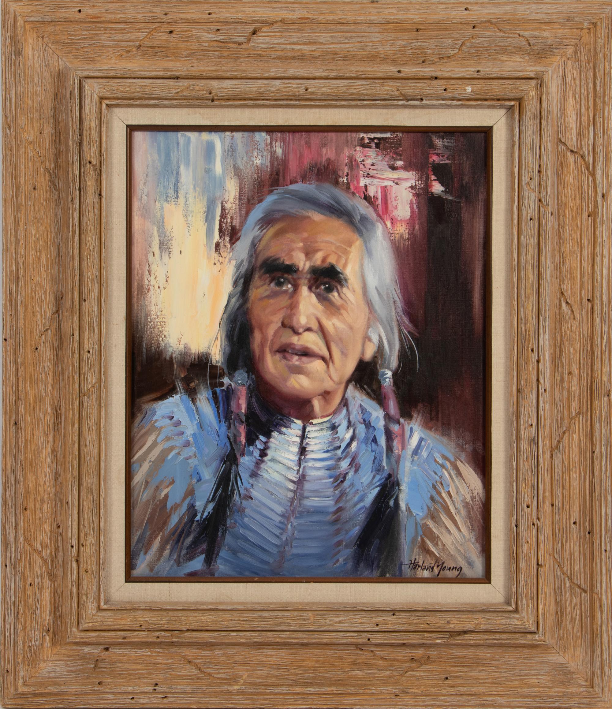Portrait of Chief Dan George