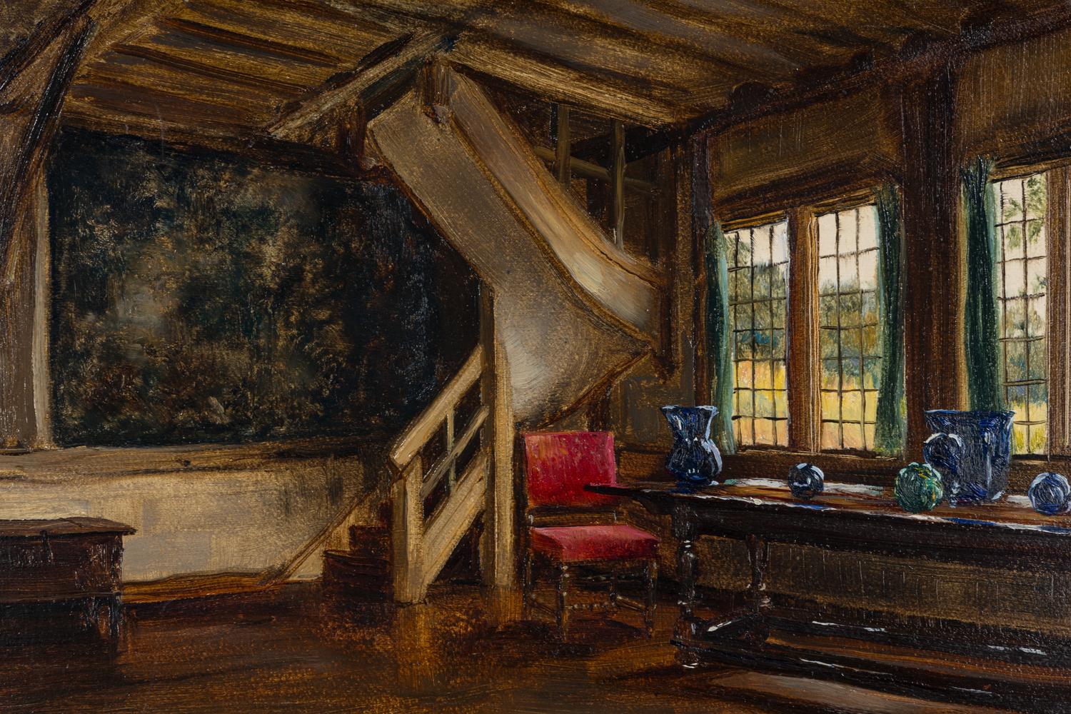 Interior Scenes (a pair of works)