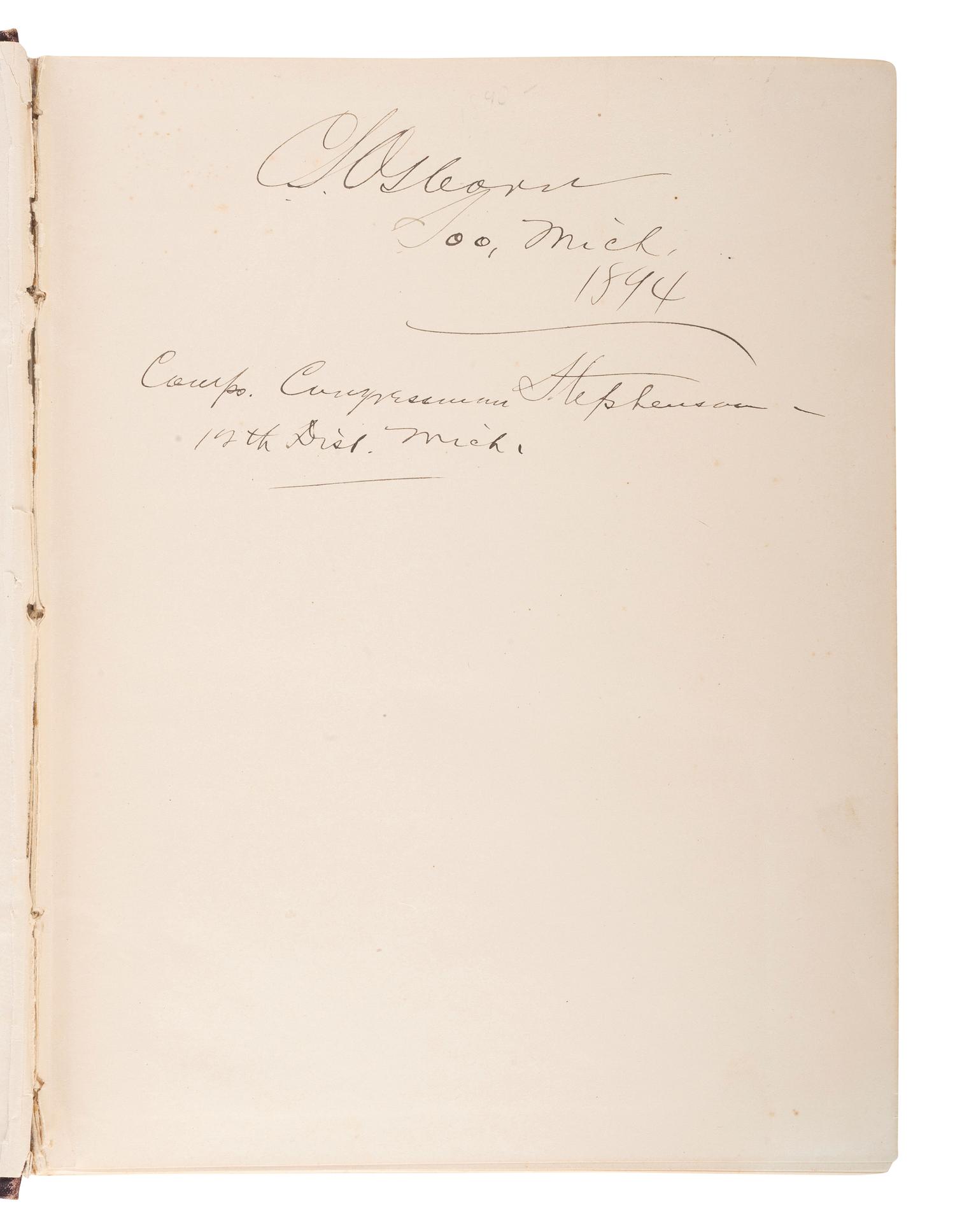 [NATIVE AMERICANA - ETHNOLOGY]. A group of Ethnology works, including Dakota-English Dictionary.