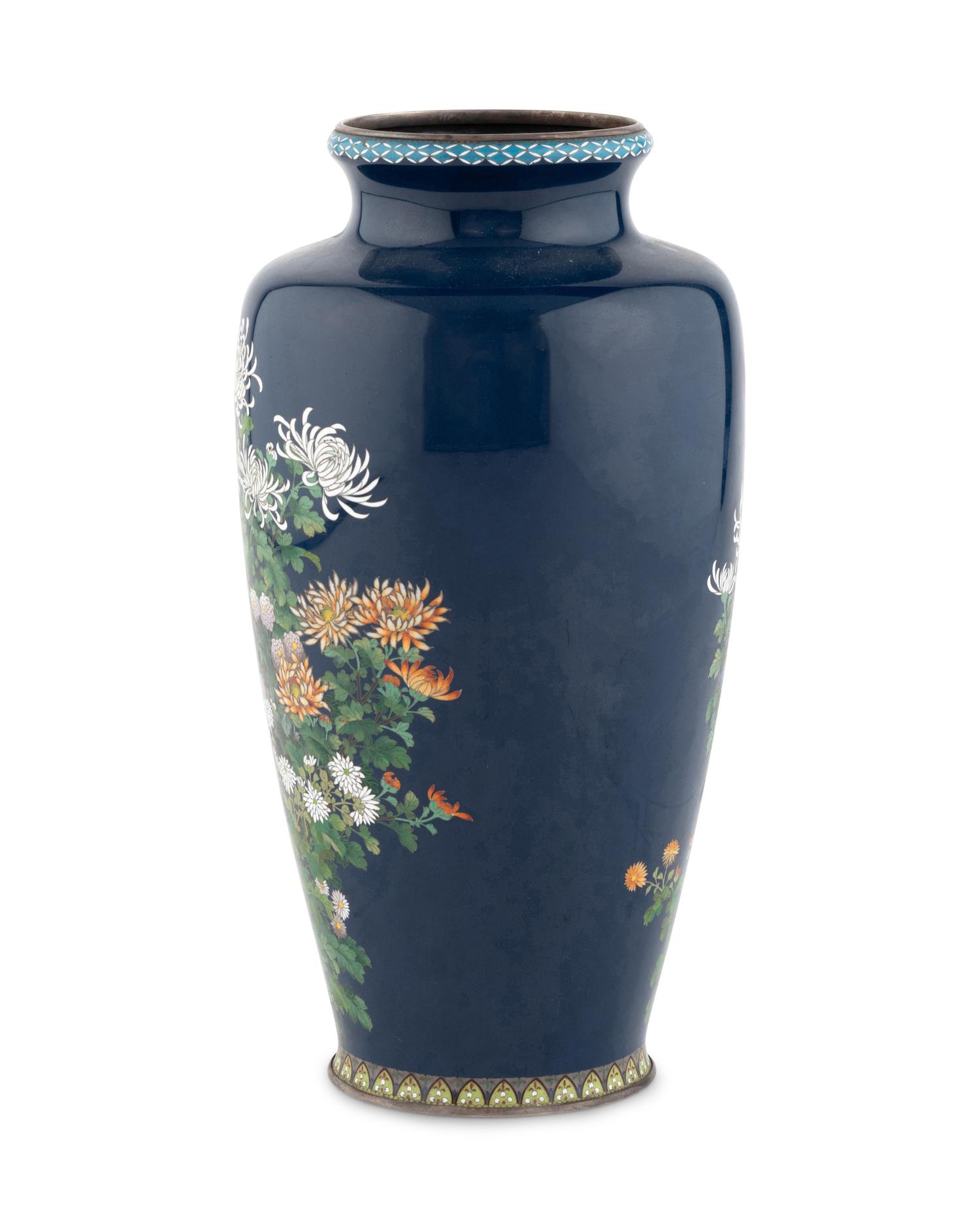 A Japanese Cloisonné Vase