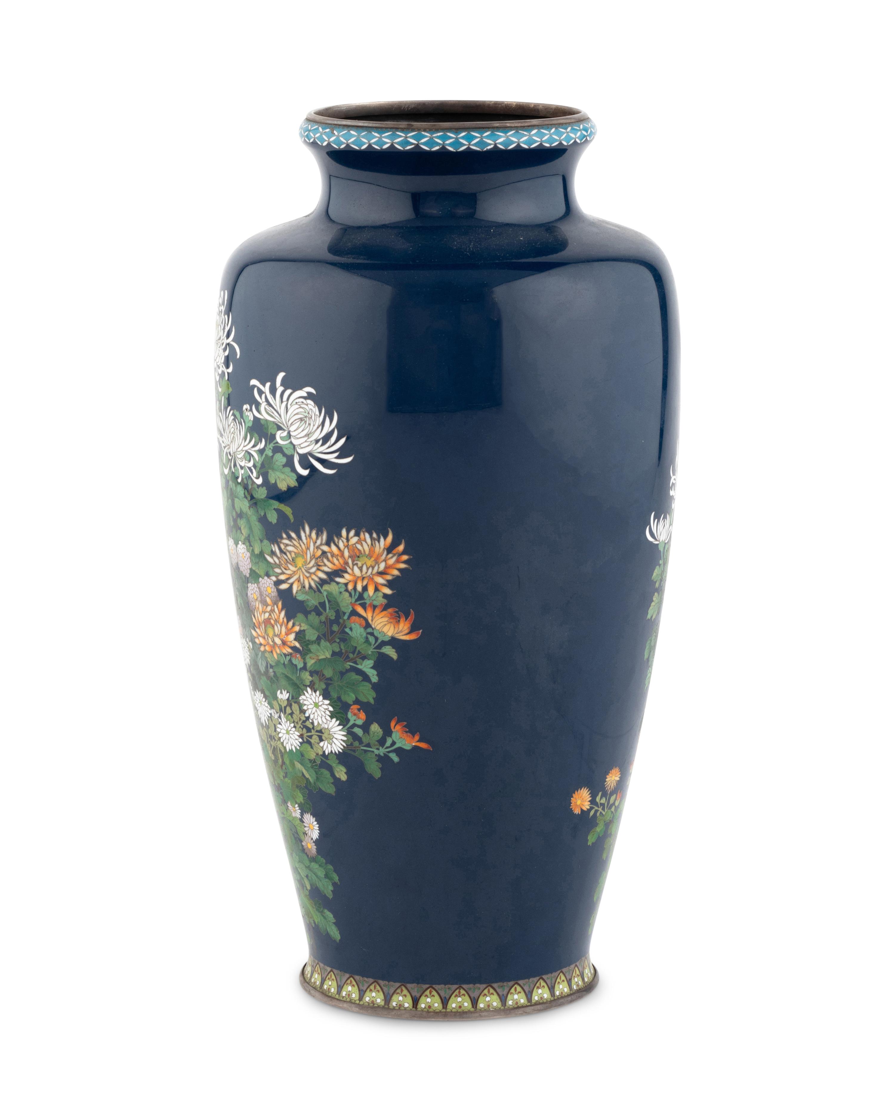 A Japanese Cloisonné Vase