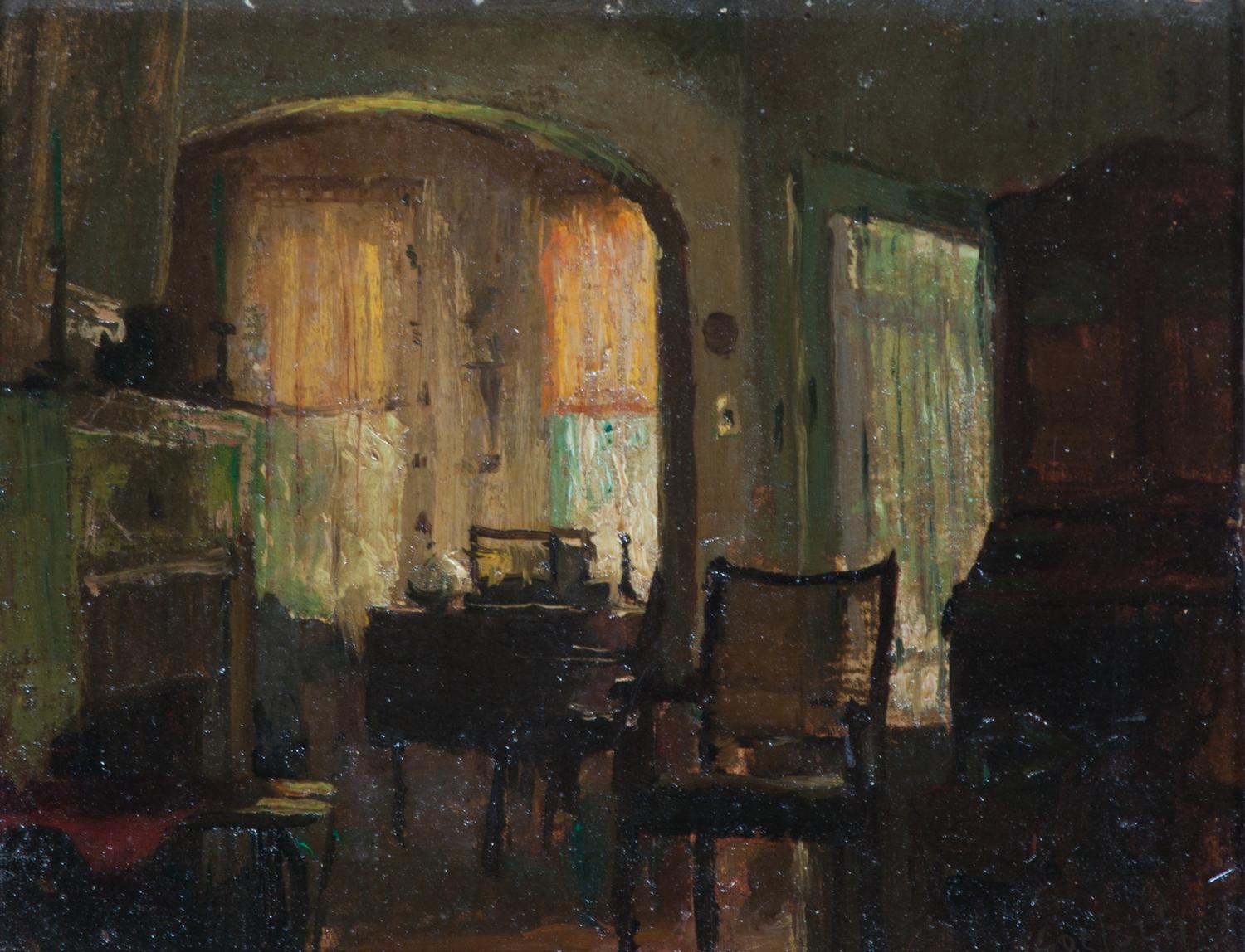 Gustav Goetsch, (American, 1877-1969), Dining Room