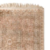 A Kirman Silk Carpet