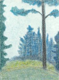 Milton Avery, (American, 1885-1965), Sentinel, 1954