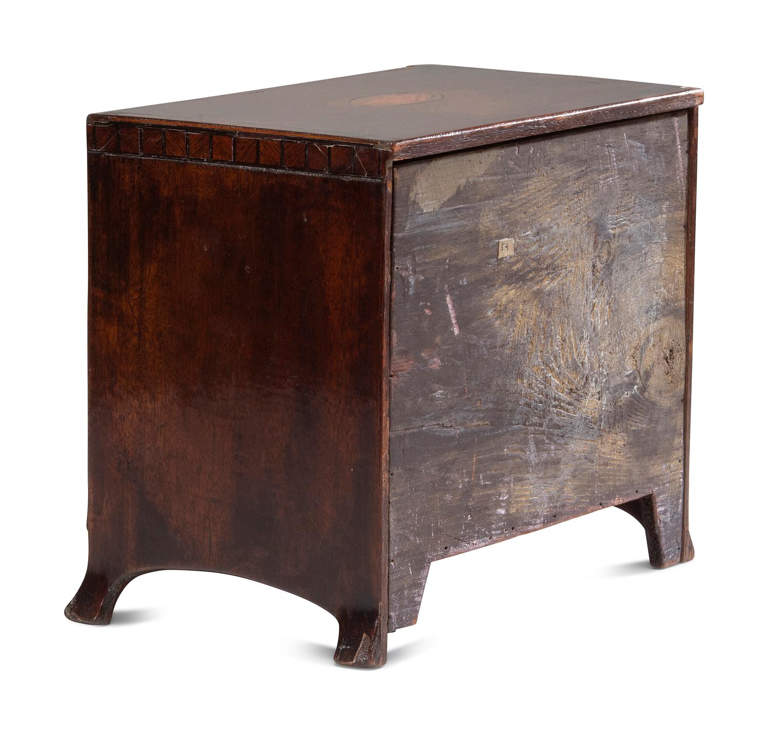 An Regency Mahogany Diminutive Chest of Drawers