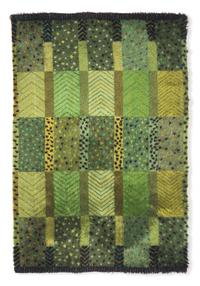 Östergyllen, "Alvastra Green" Rya rug AB Wahlbecks Fabriker, Sweeden