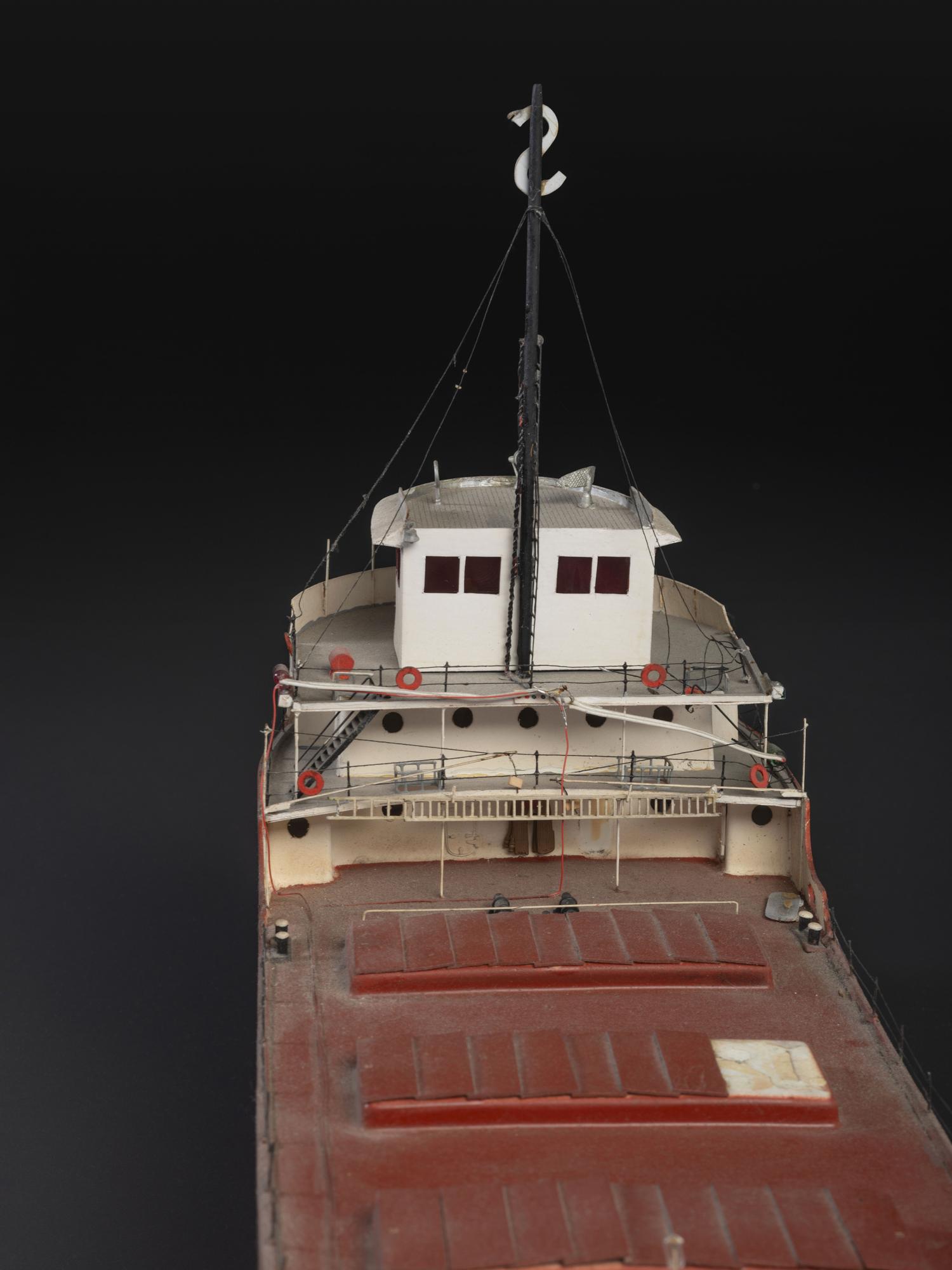 A Great Lakes Bulk Freighter Model, SS Henry Steinbrenner