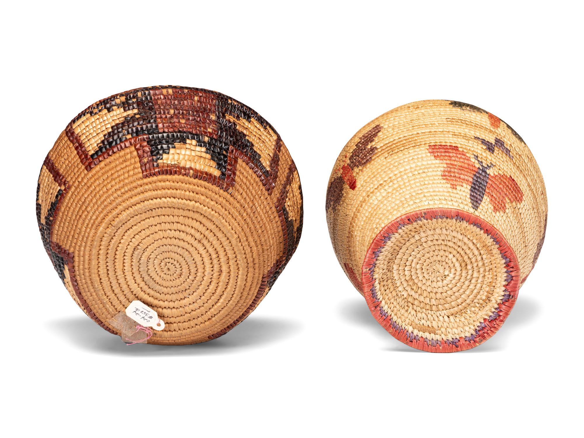 Alaskan and Salish Imbricated Baskets
