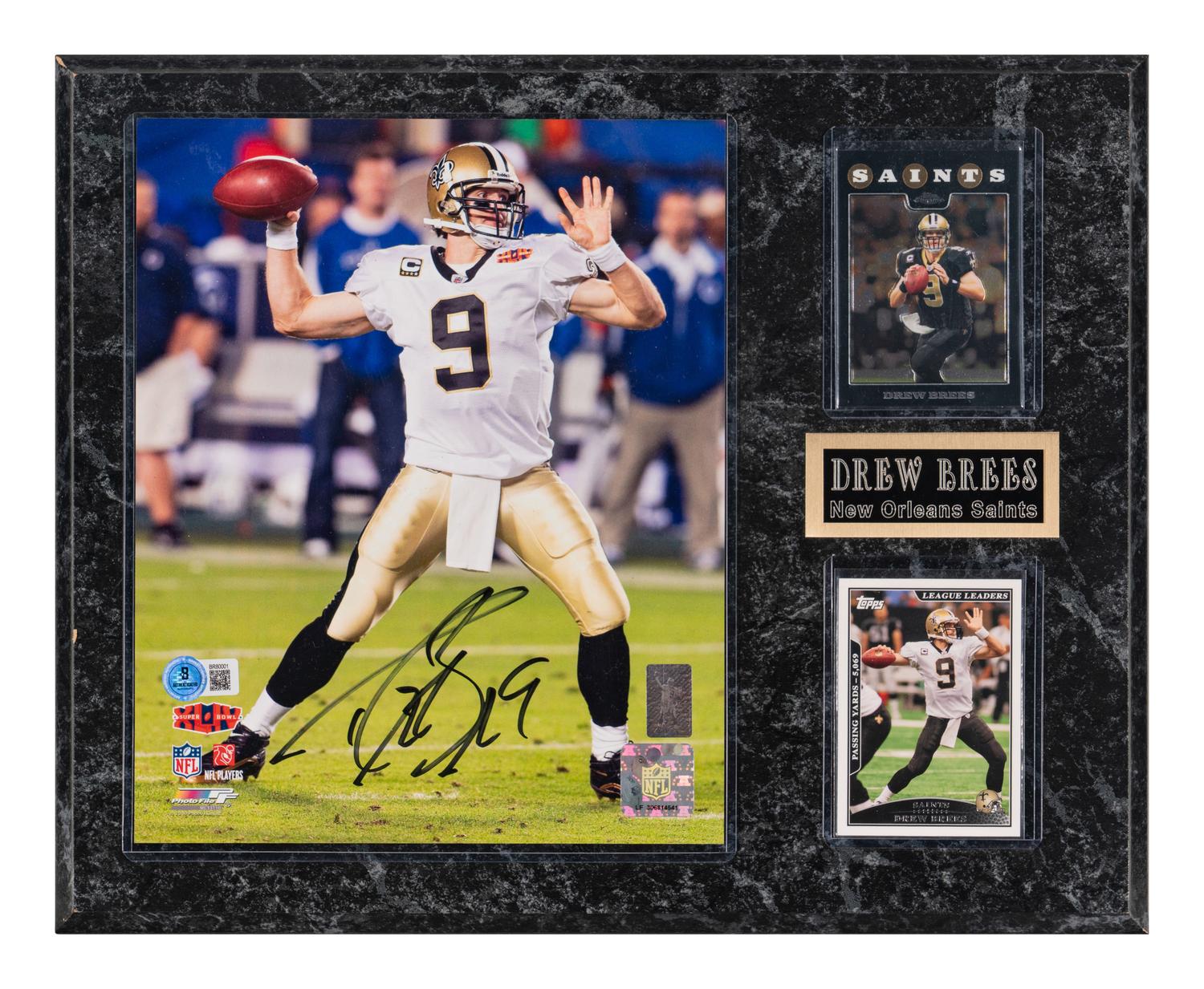 A Large Collection of Assorted Football Hall of Fame and Notable Signed Autograph Items