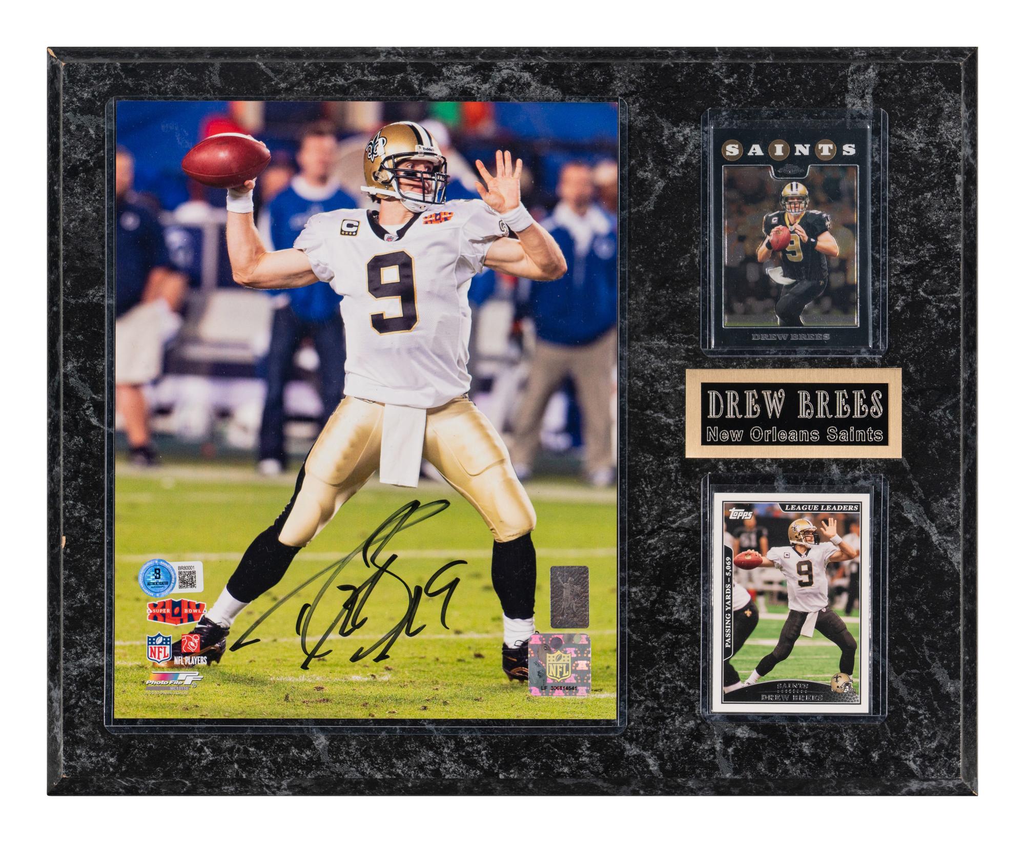 A Large Collection of Assorted Football Hall of Fame and Notable Signed Autograph Items