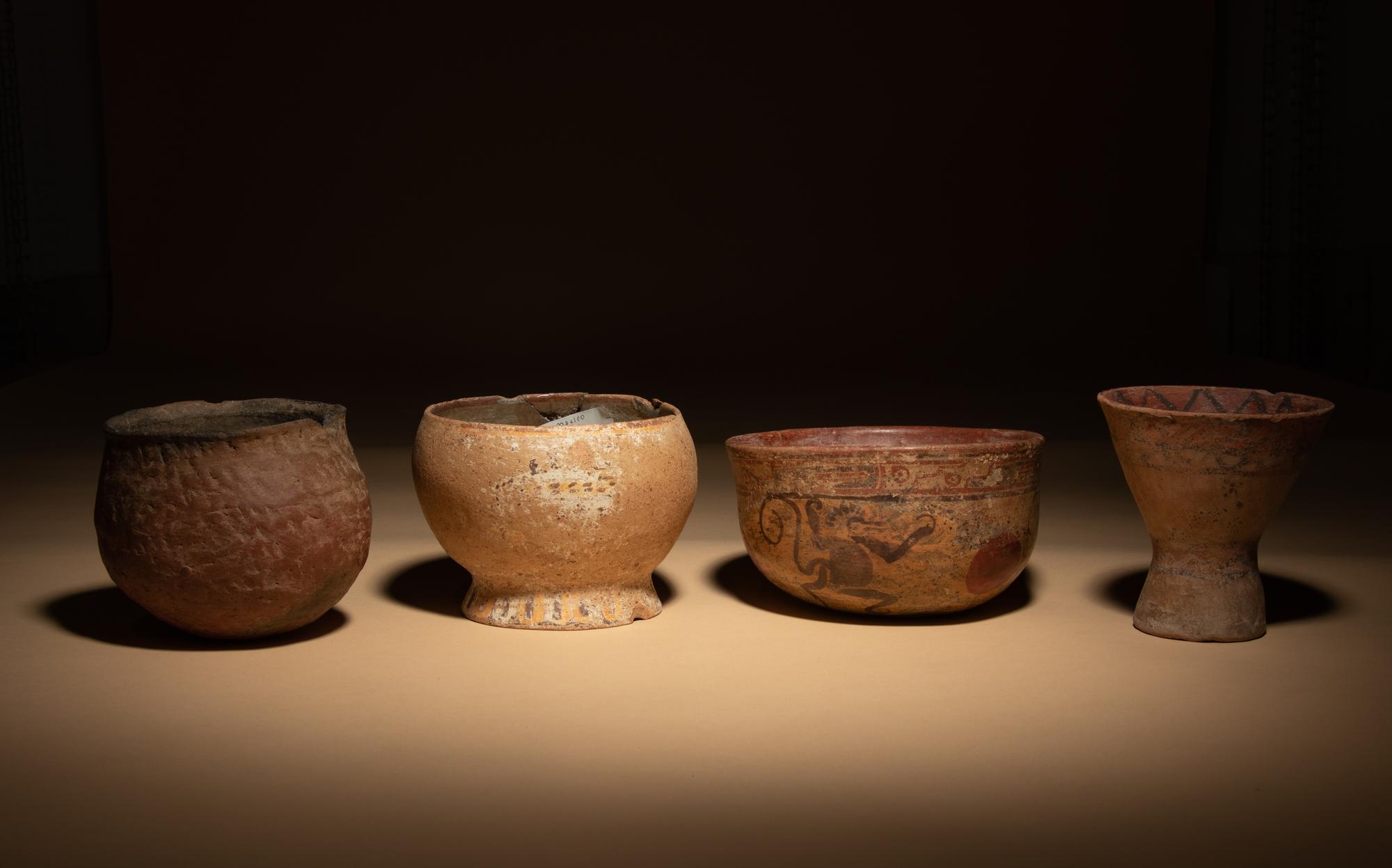 Four Maya Bowls