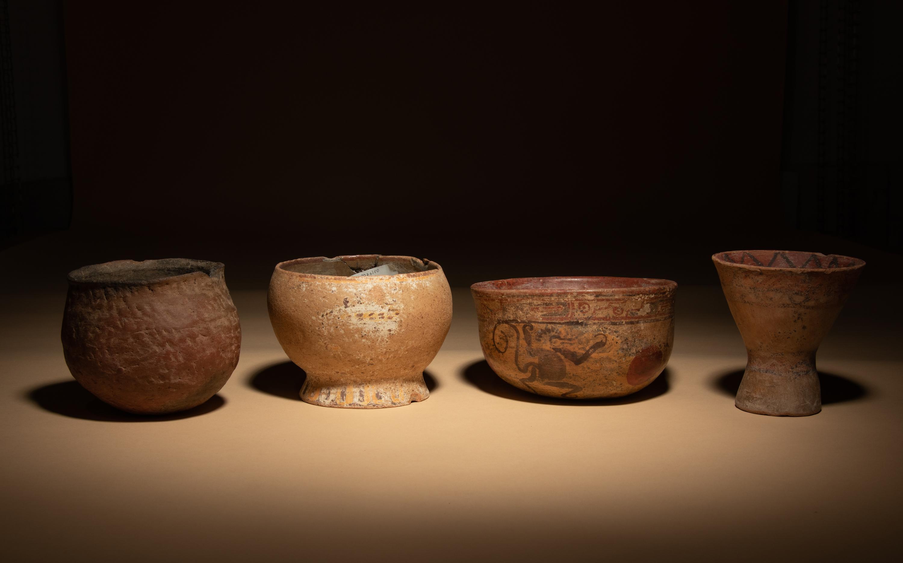 Four Maya Bowls