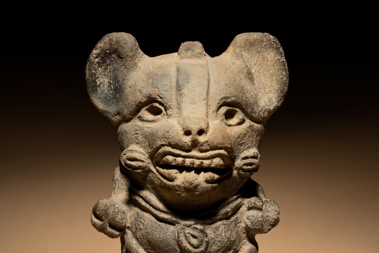 A Zapotec Terracotta Jaguar