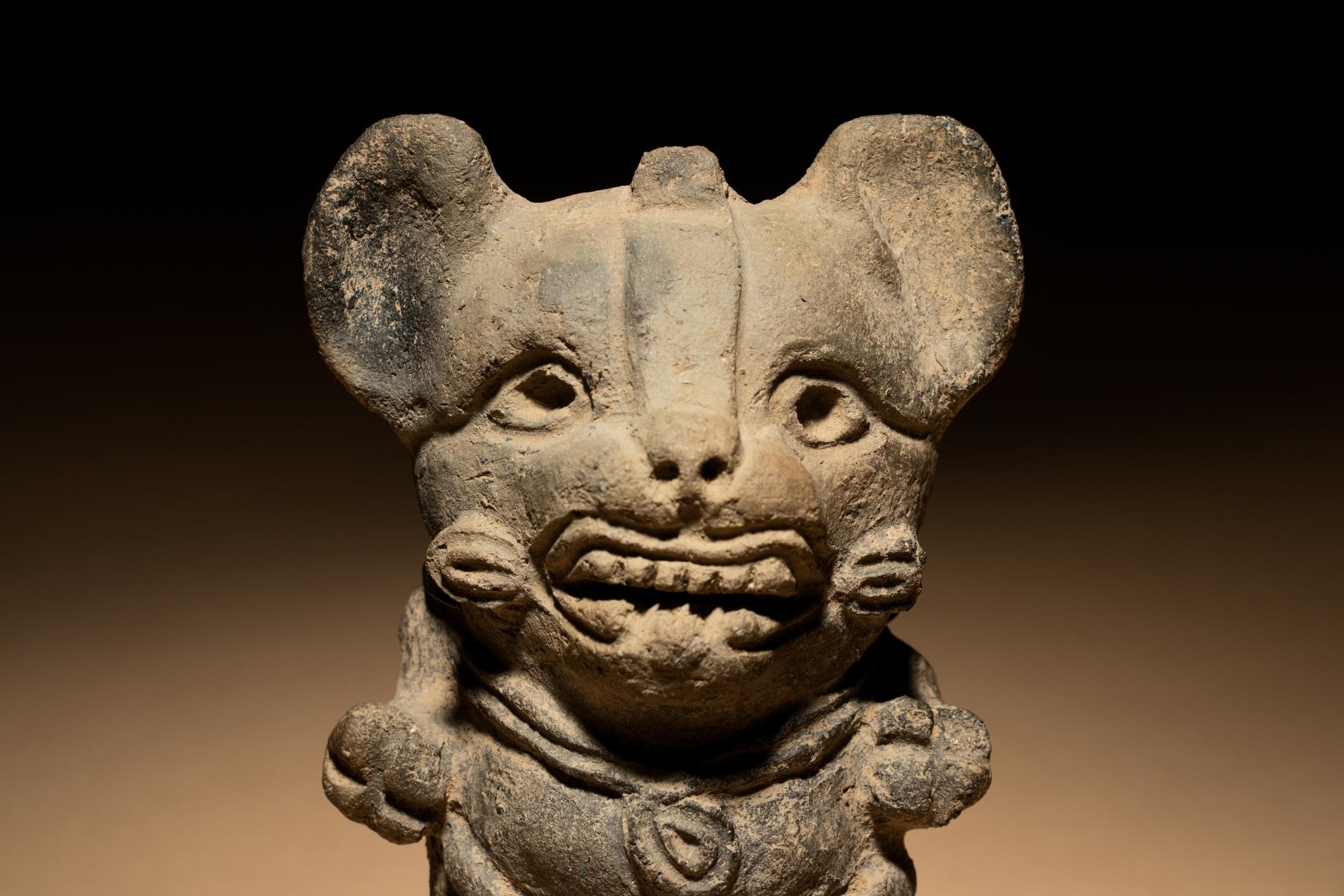 A Zapotec Terracotta Jaguar