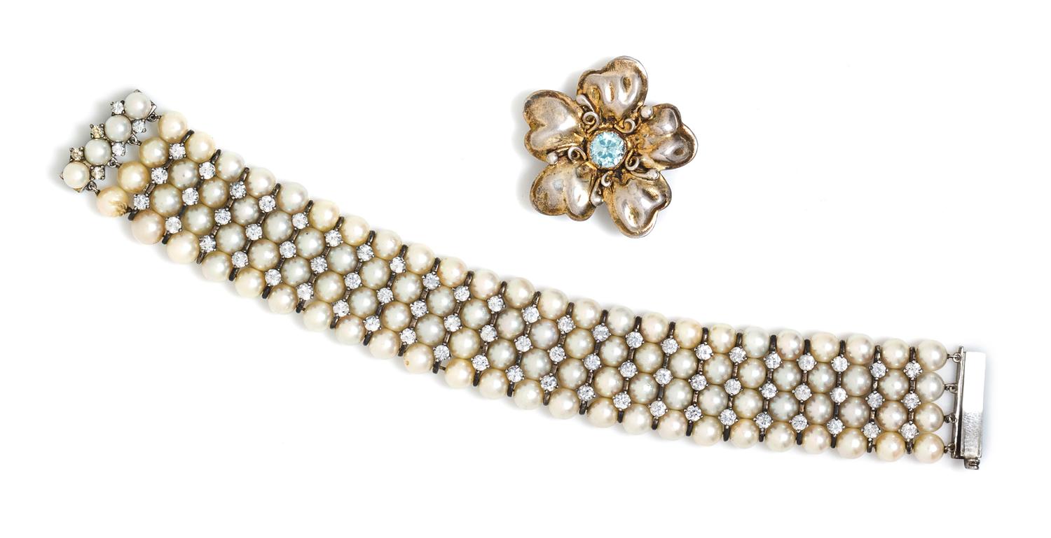 A Collection of Silver and Gemstone Jewelry, 43.80 dwts.