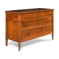 A Directoire Walnut Commode