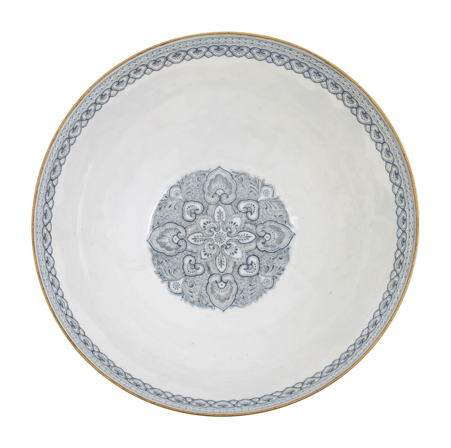 A Famille Rose ‘Landscape’ Egg-Shell Porcelain Bowl
