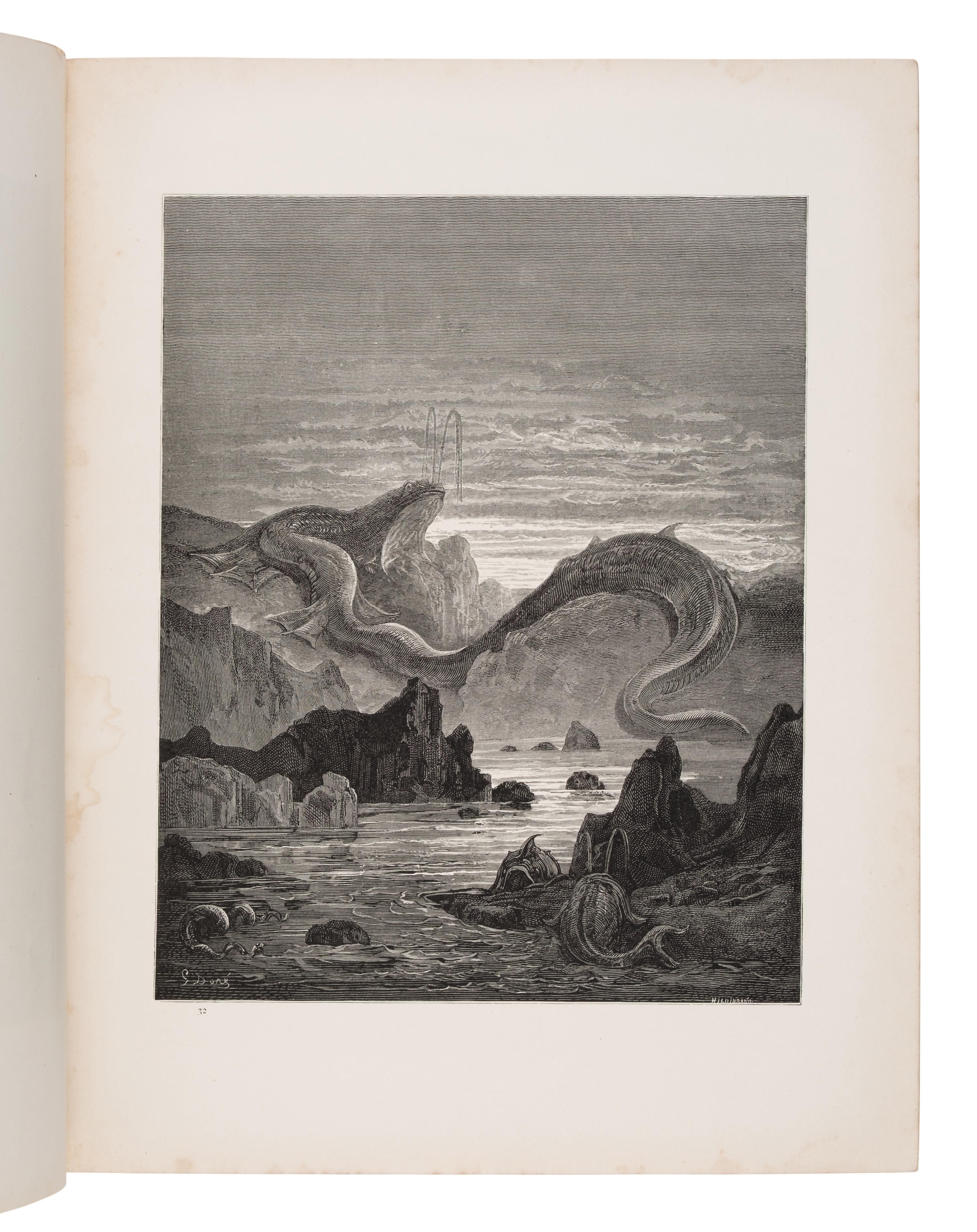 [Doré, Gustave (1832-1883), illustrator]. -- Milton, John (1608-1674). Milton's Paradise Lost . London, Paris & New York: Cassell, Petter, Galpin & Co., n.d. [ca 1883].