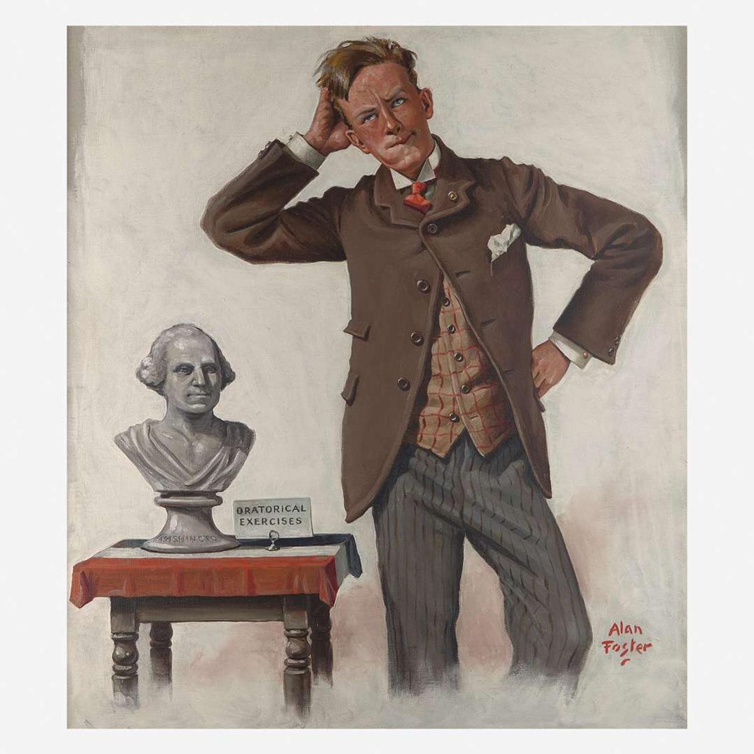 Alan Foster (American, 1892-1969) Now - Let's See