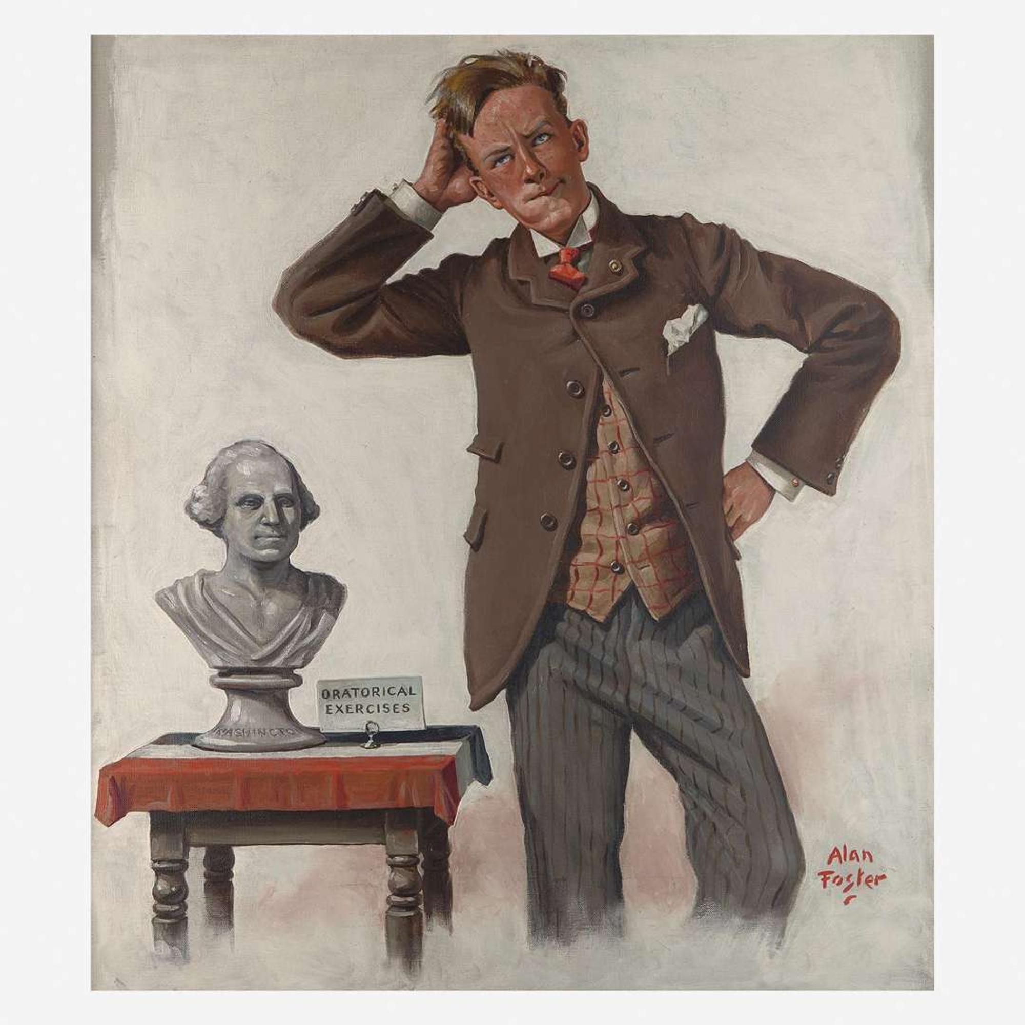 Alan Foster (American, 1892-1969) Now - Let's See