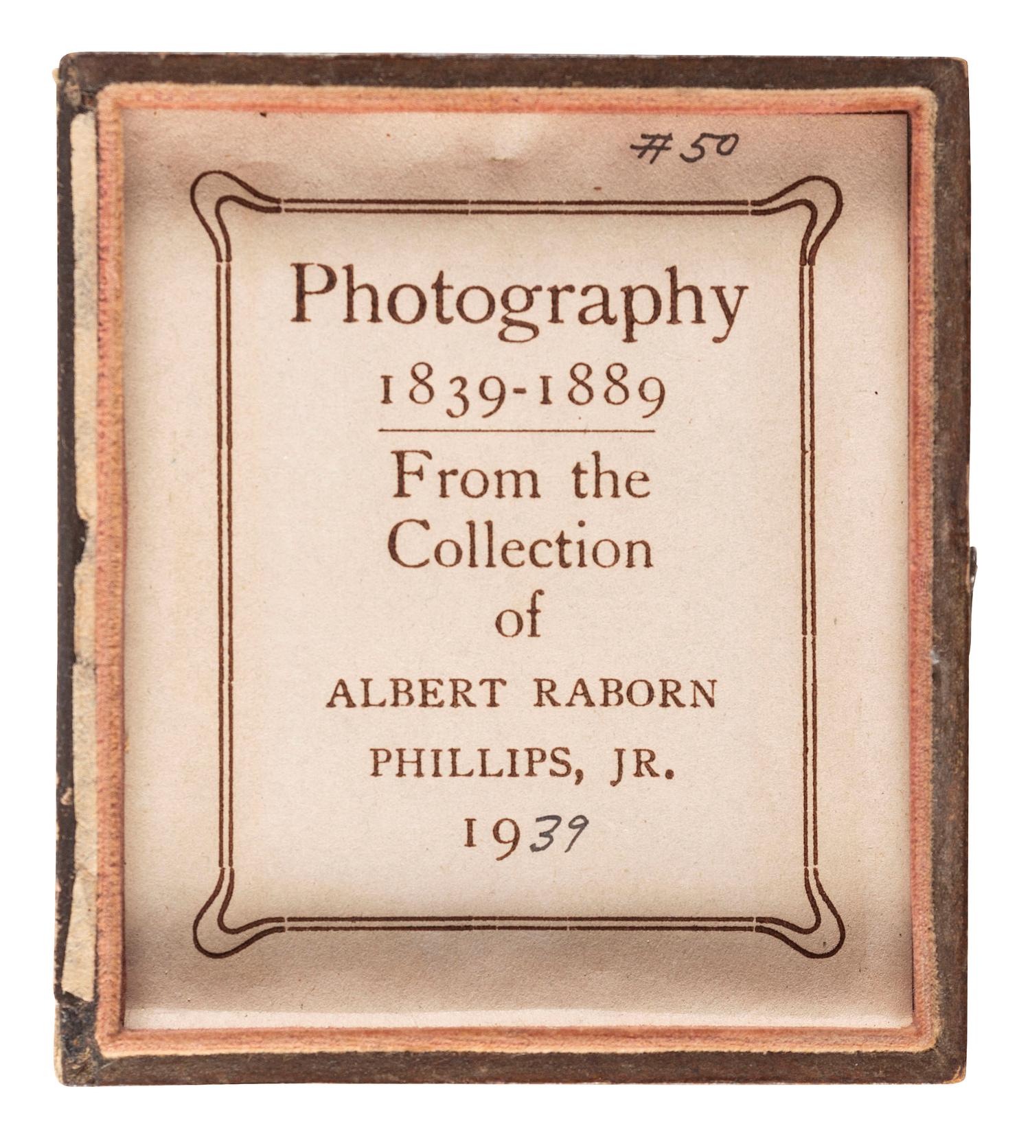[EARLY PHOTOGRAPHY]. A pair of postmortem daguerreotypes of young children, comprising: