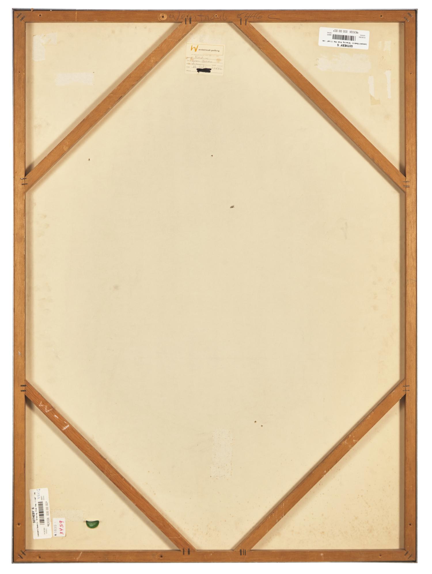 Drawing for The Iliad , 1965