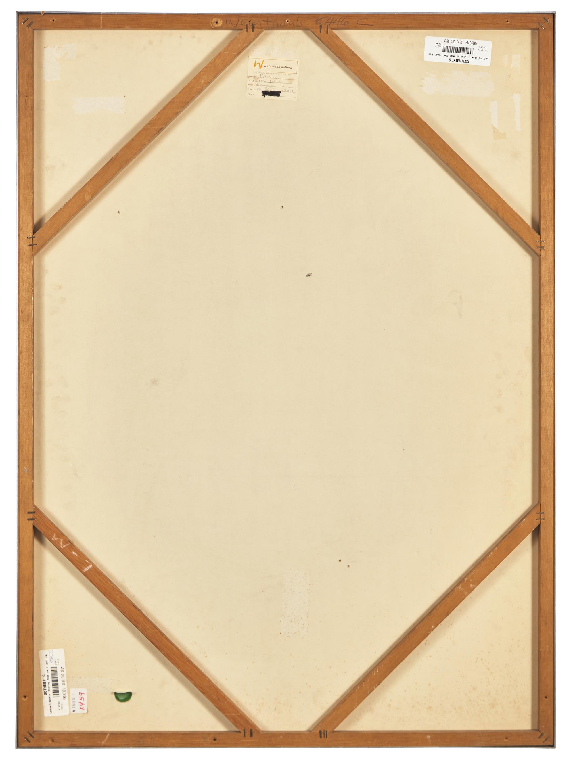 Drawing for The Iliad , 1965