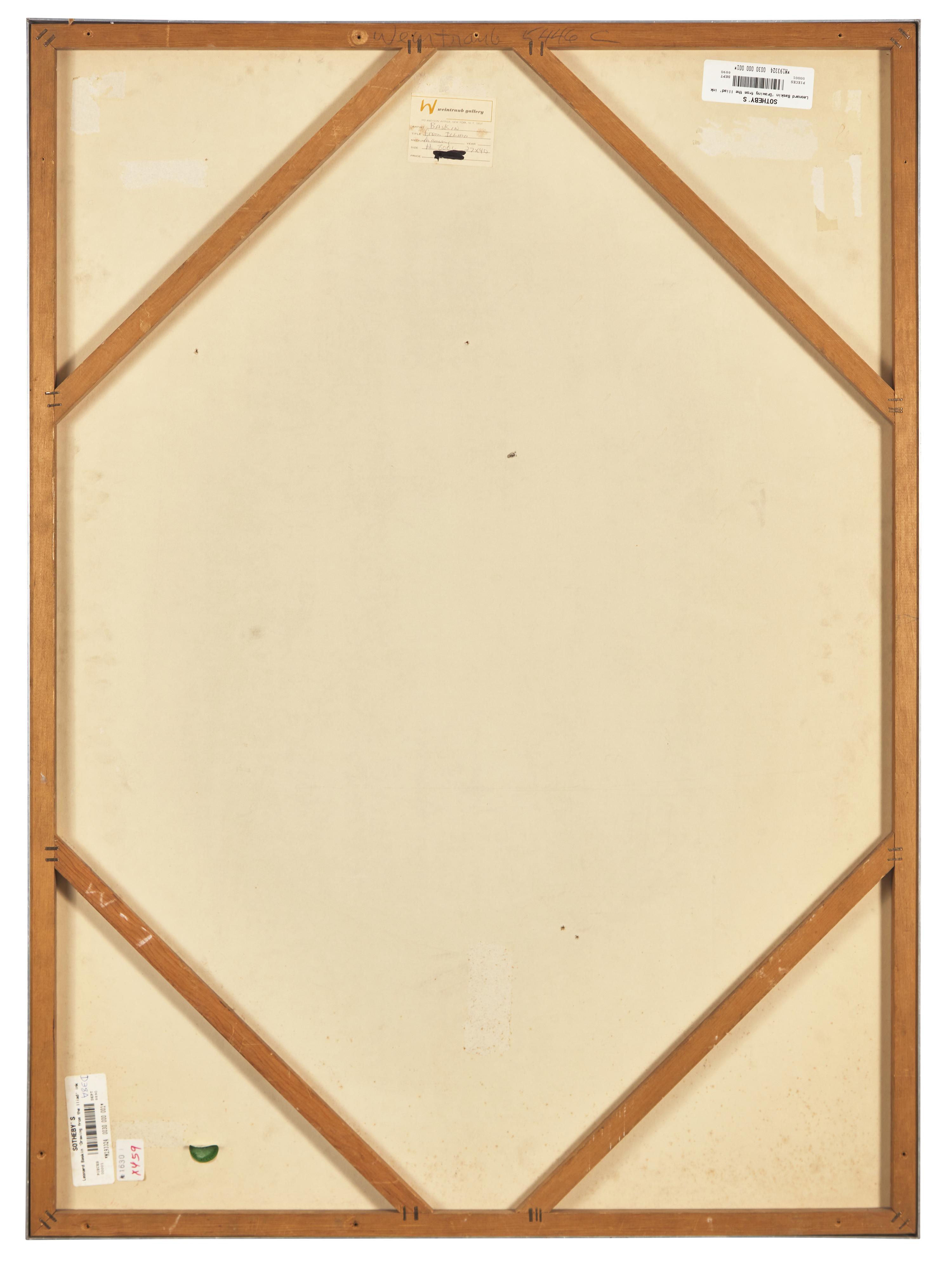 Drawing for The Iliad , 1965