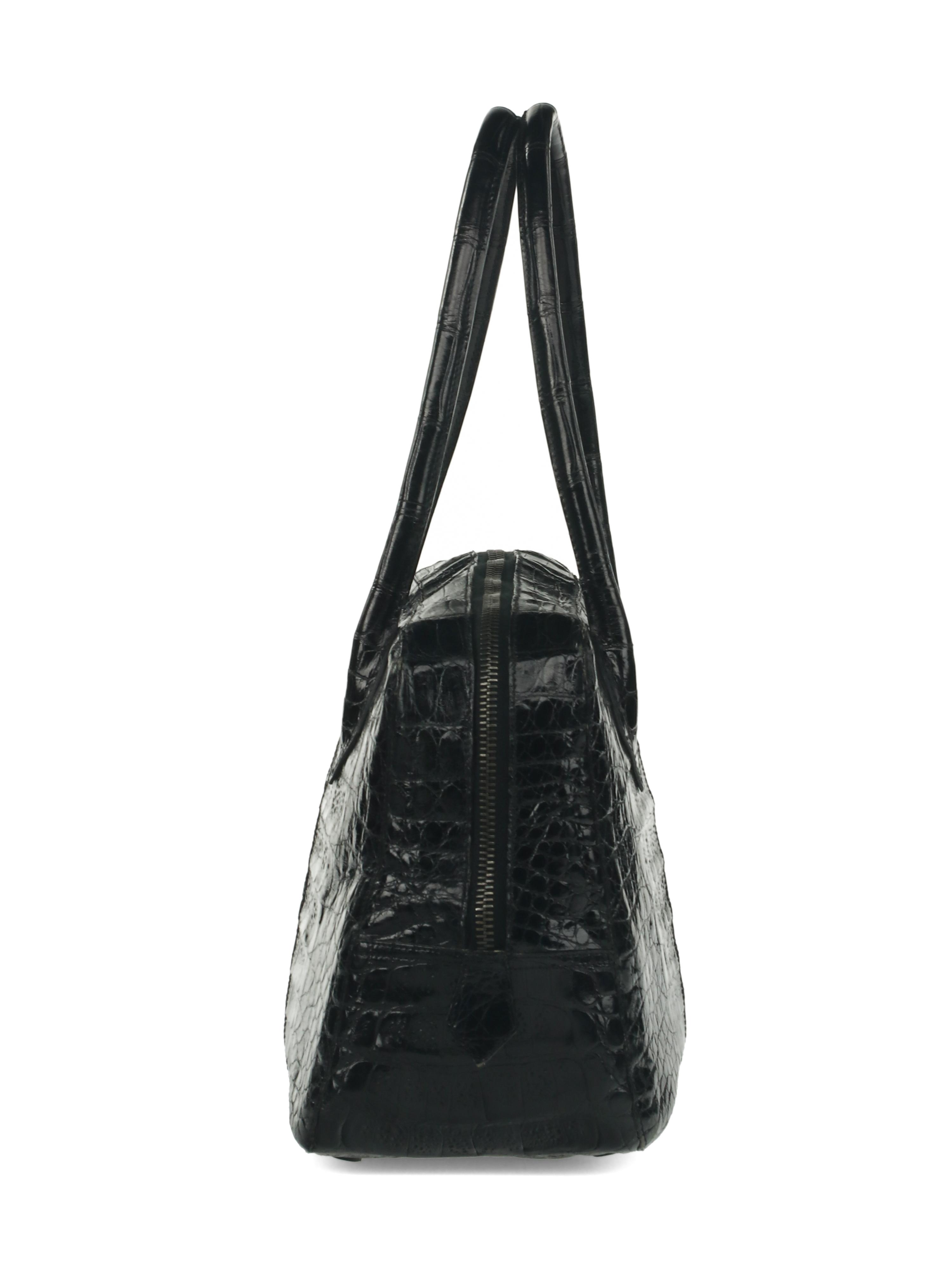 Nancy Gonzalez Crocodile Handbag