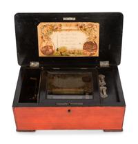 A Swiss Cylinder Music Box