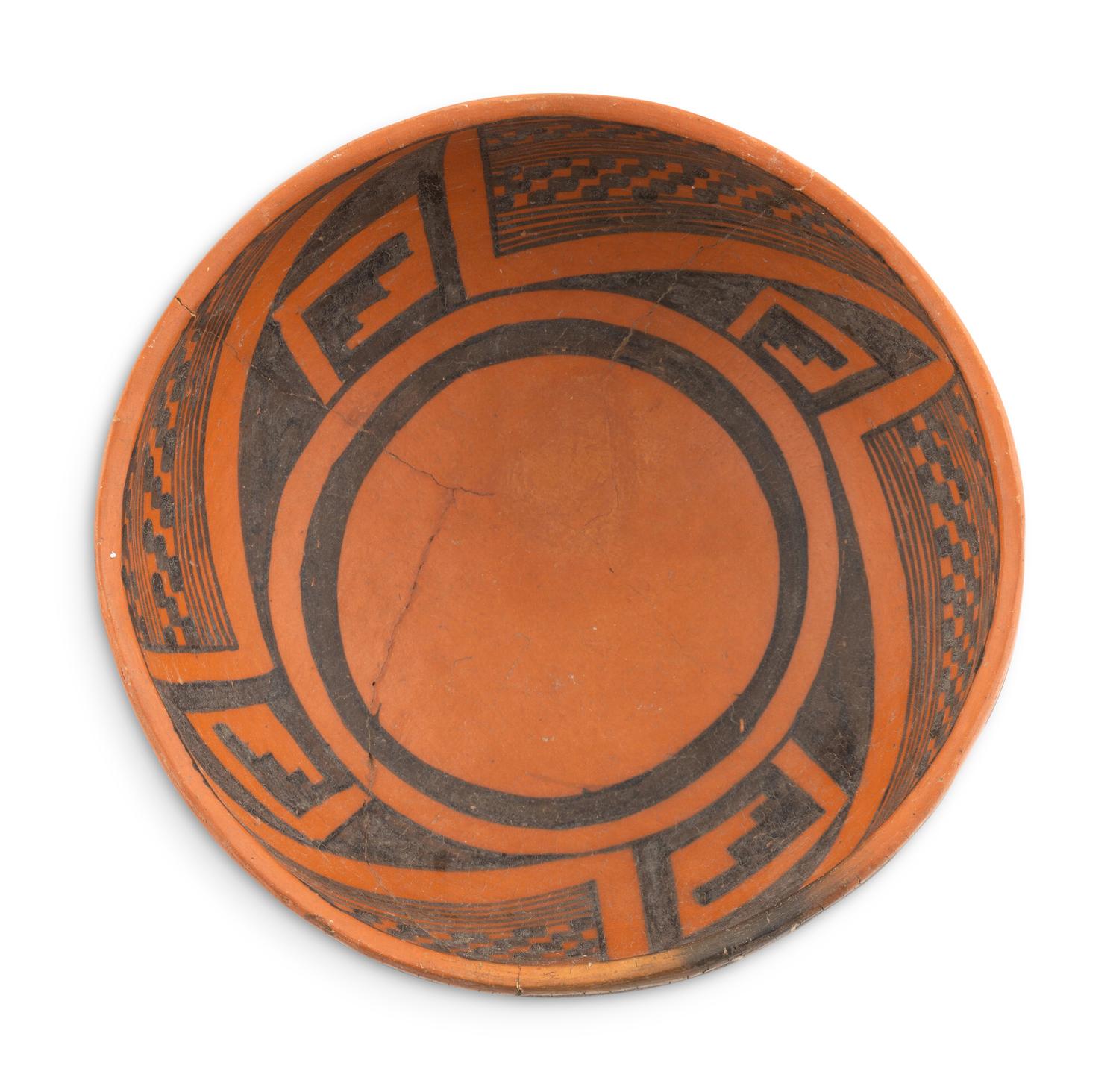 Ancestral Pueblo Redware Pottery Bowls