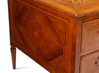 A North Italian Neoclassical Walnut, Marquetry and Burlwood Partners’ Desk