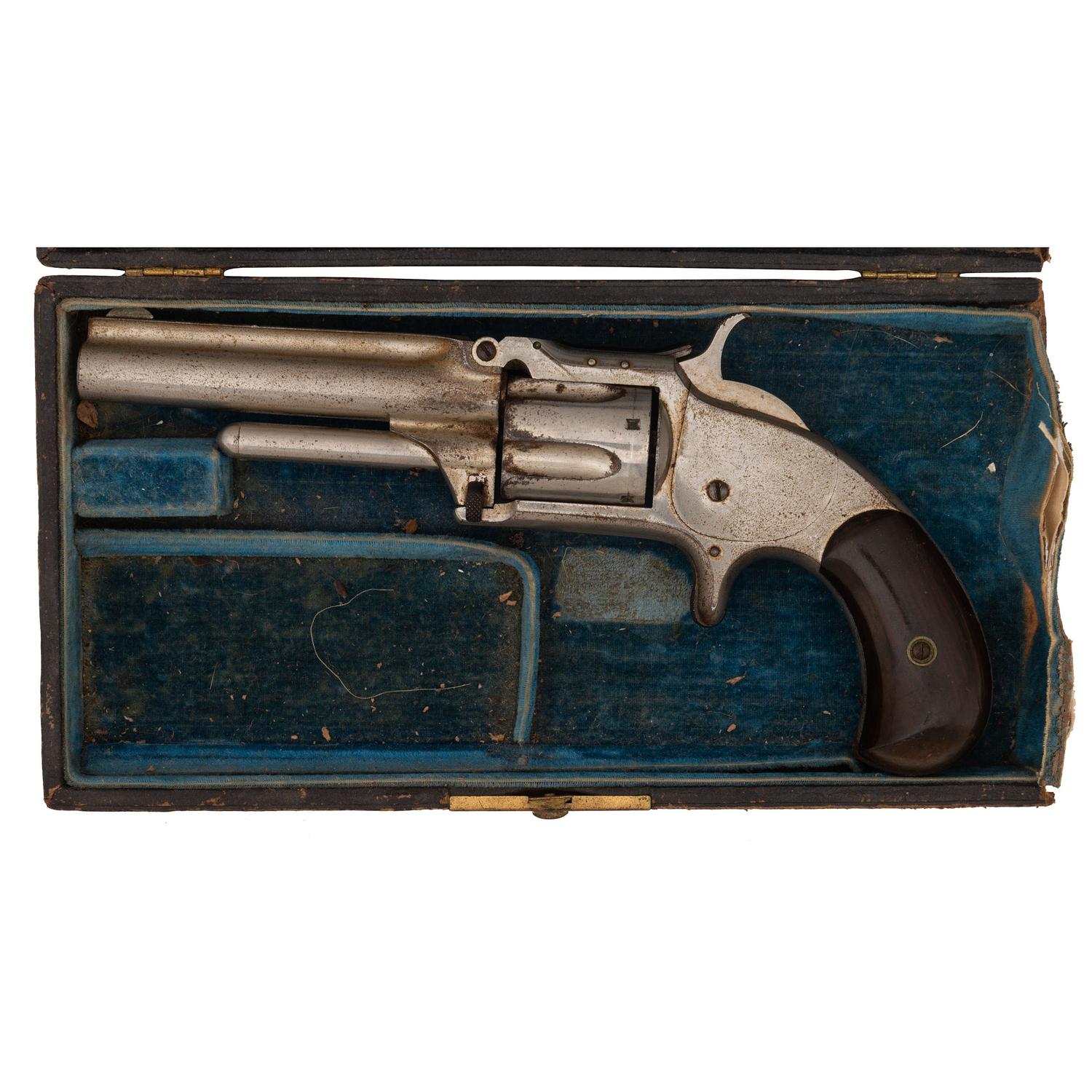 Cased Smith & Wesson New Model 1-1/2 Second Issue in Box