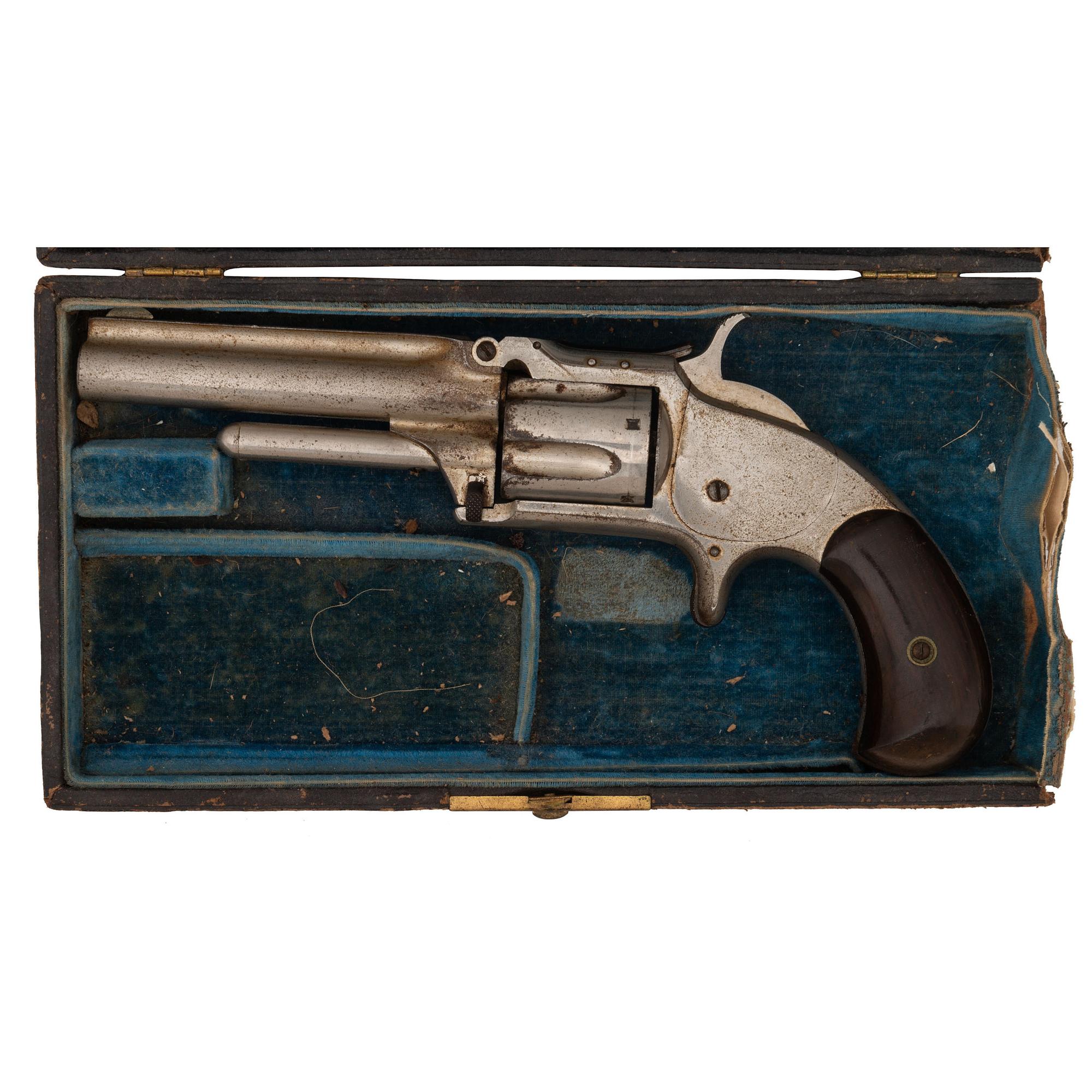 Cased Smith & Wesson New Model 1-1/2 Second Issue in Box