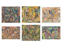 Untitled (six works)