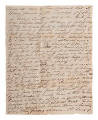 [SLAVERY & ABOLITION]. Manuscript bill of sale for an enslaved girl named Violet. [New York or New Jersey?], 6 May 1828.
