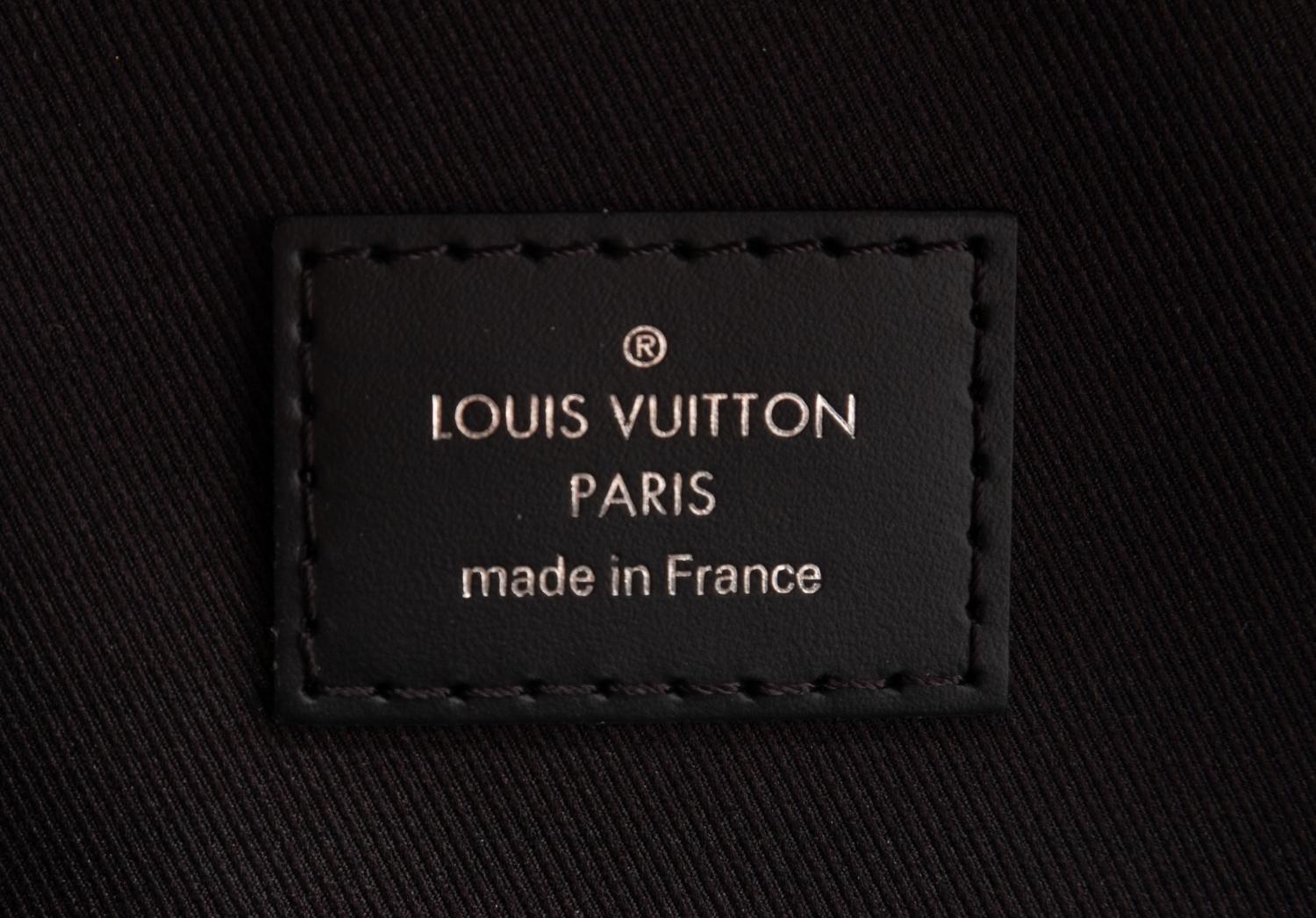 Louis Vuitton Josh Backpack in Damier Graphite Coated Canvas, Pixel Blue, 2018