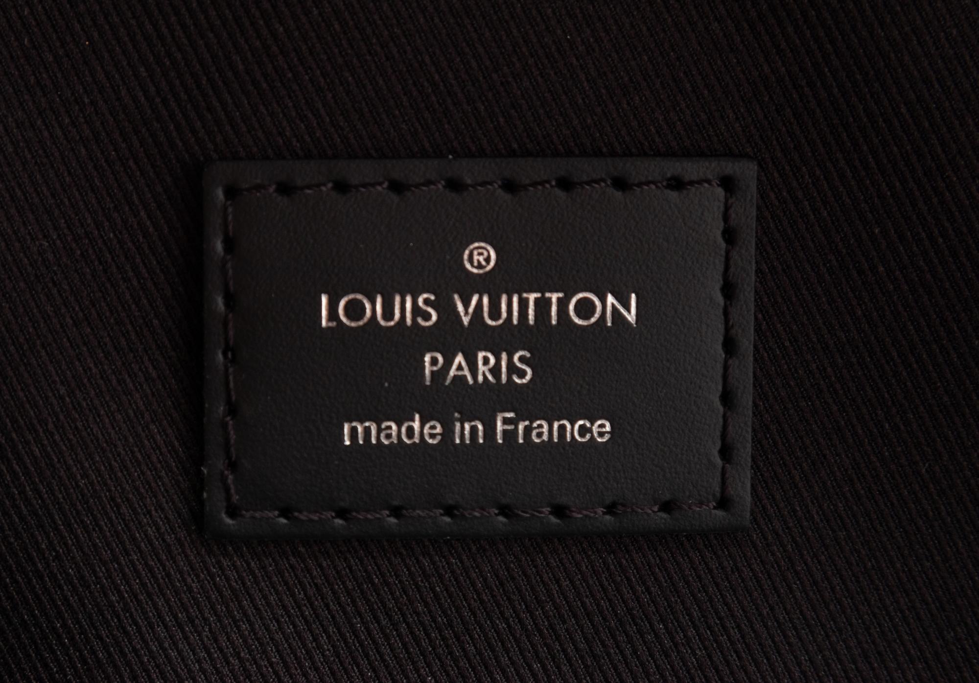 Louis Vuitton Josh Backpack in Damier Graphite Coated Canvas, Pixel Blue, 2018