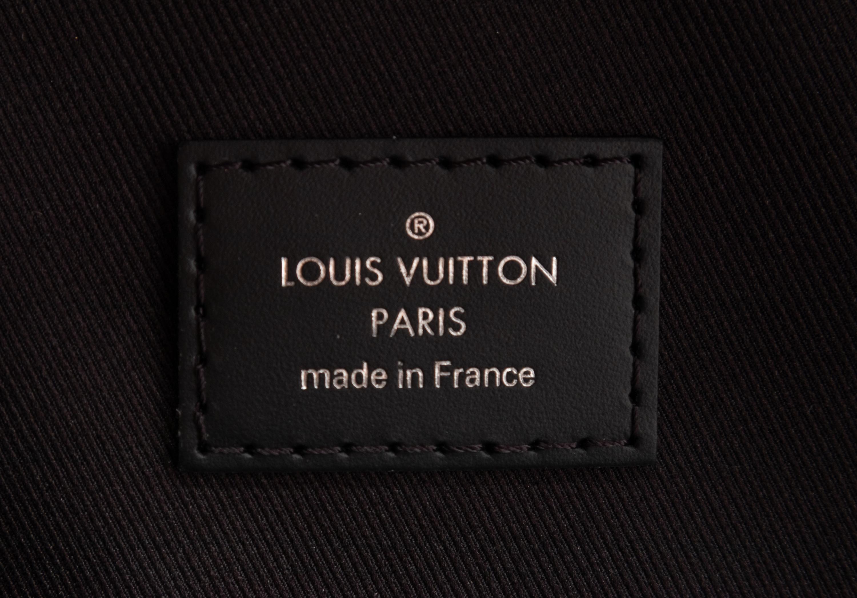Louis Vuitton Josh Backpack in Damier Graphite Coated Canvas, Pixel Blue, 2018