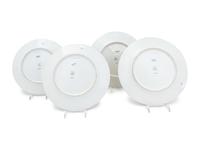 A Set of Four Limoges Porcelain Cabinet Plates