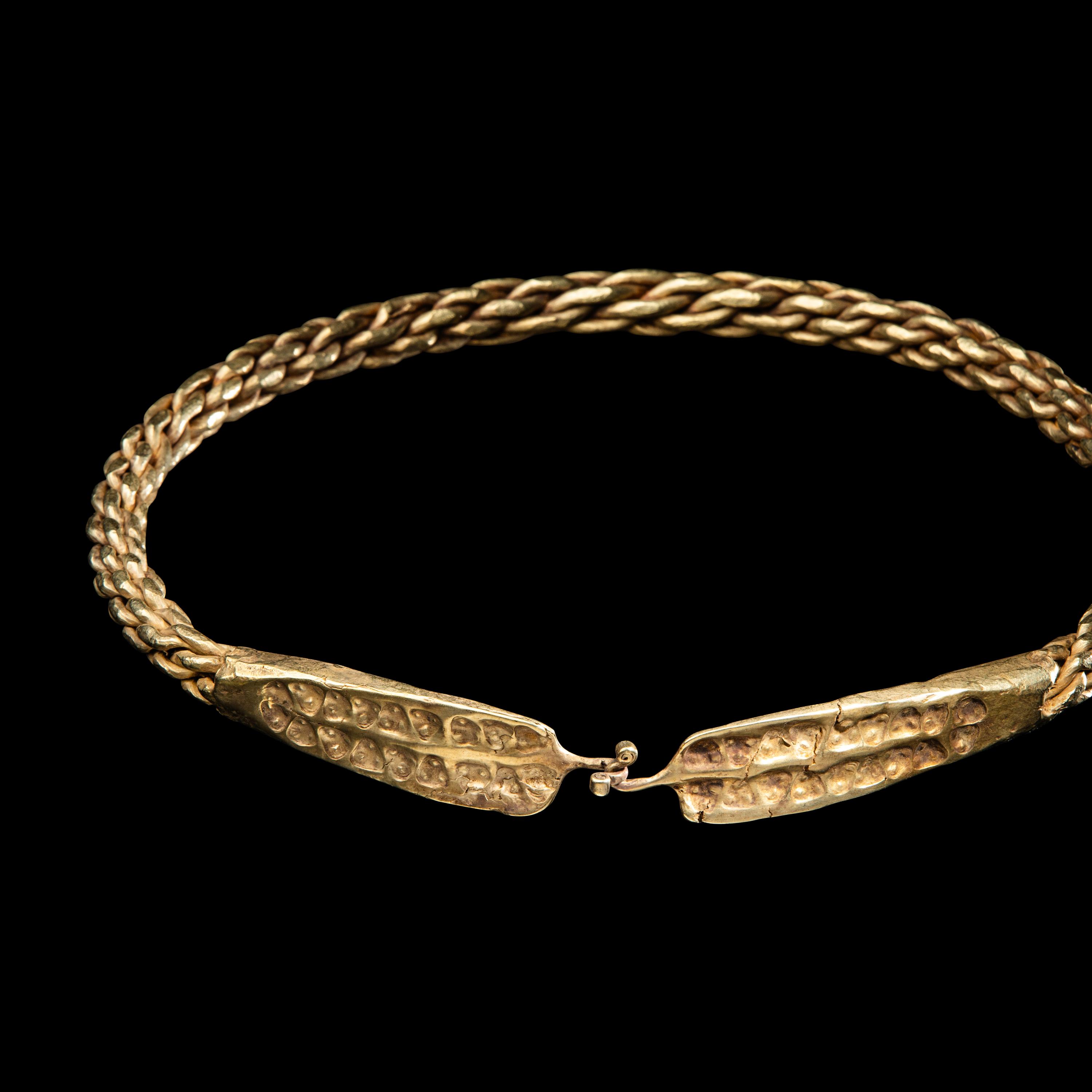 A Viking Electrum Torque