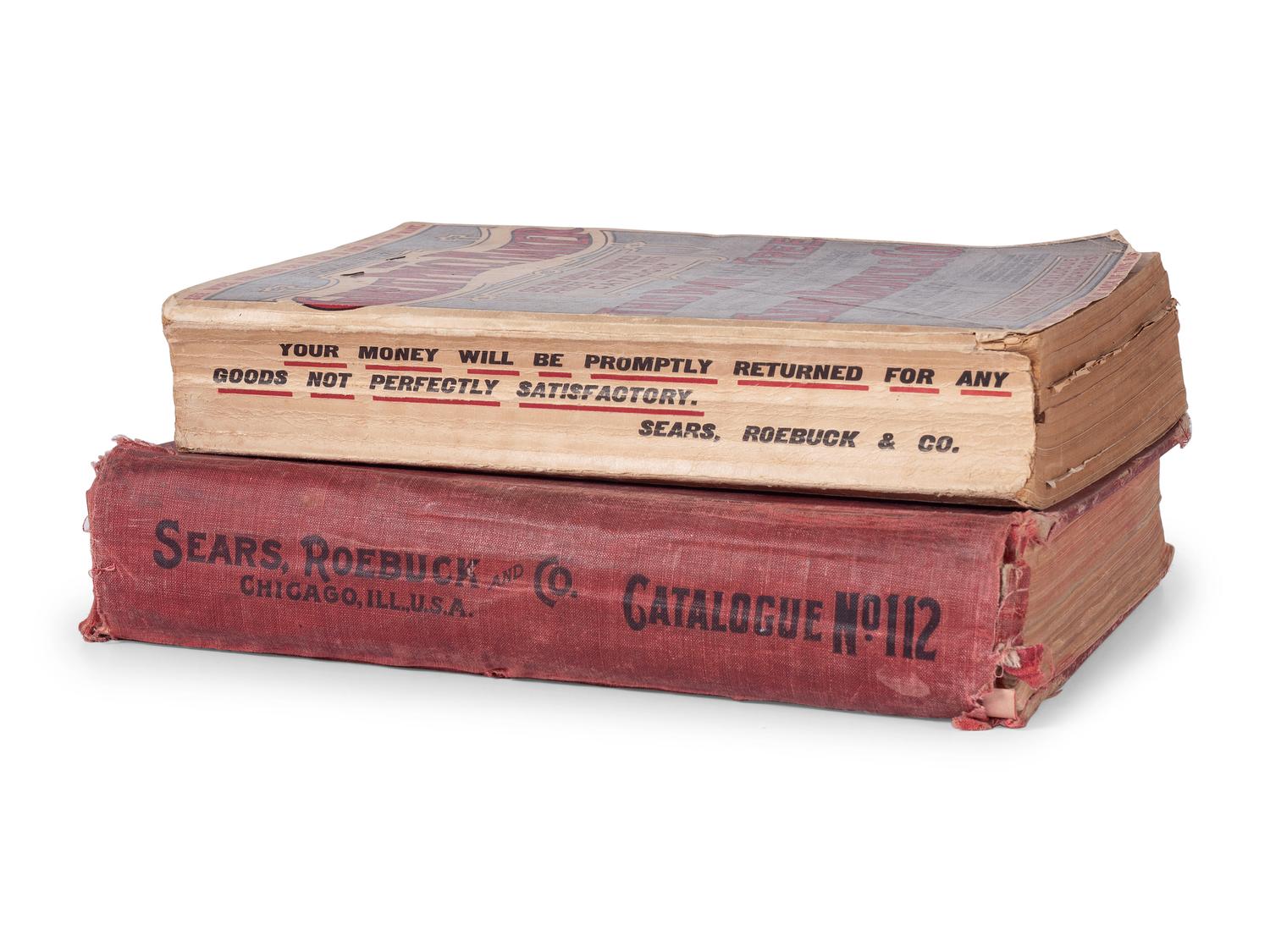 Two Original Sears Roebuck Catalogs