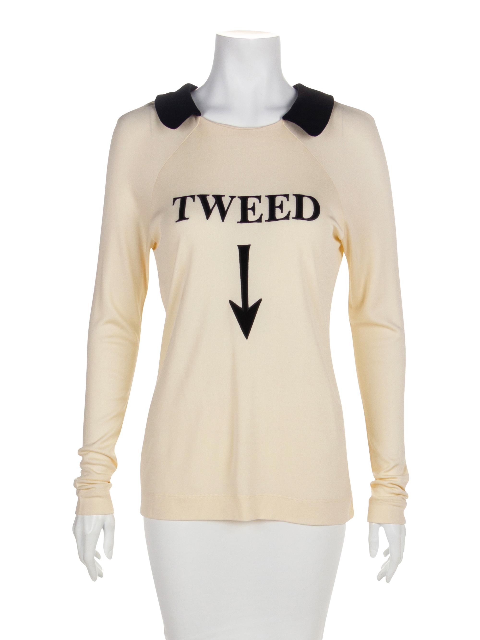 Moschino 'Tweed' Top, 1990-2000s